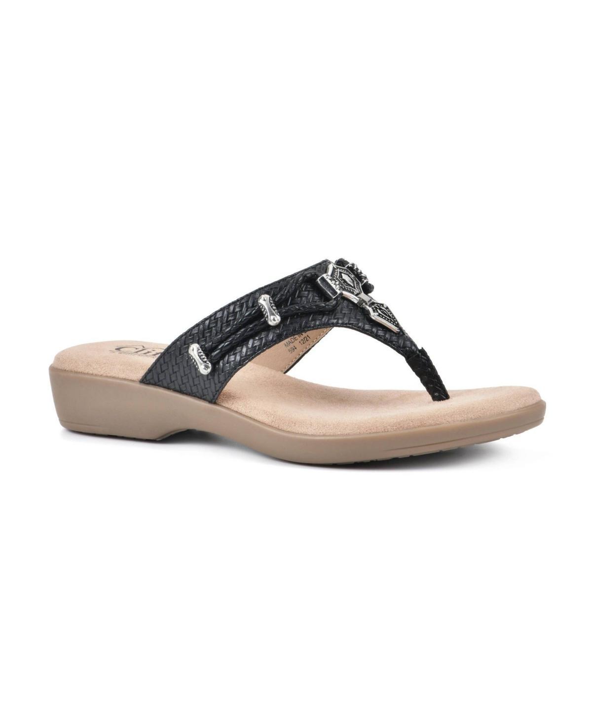 Cliffs by White Mountain Bailee Women's Thong Sandals, Size: 11 Product Image