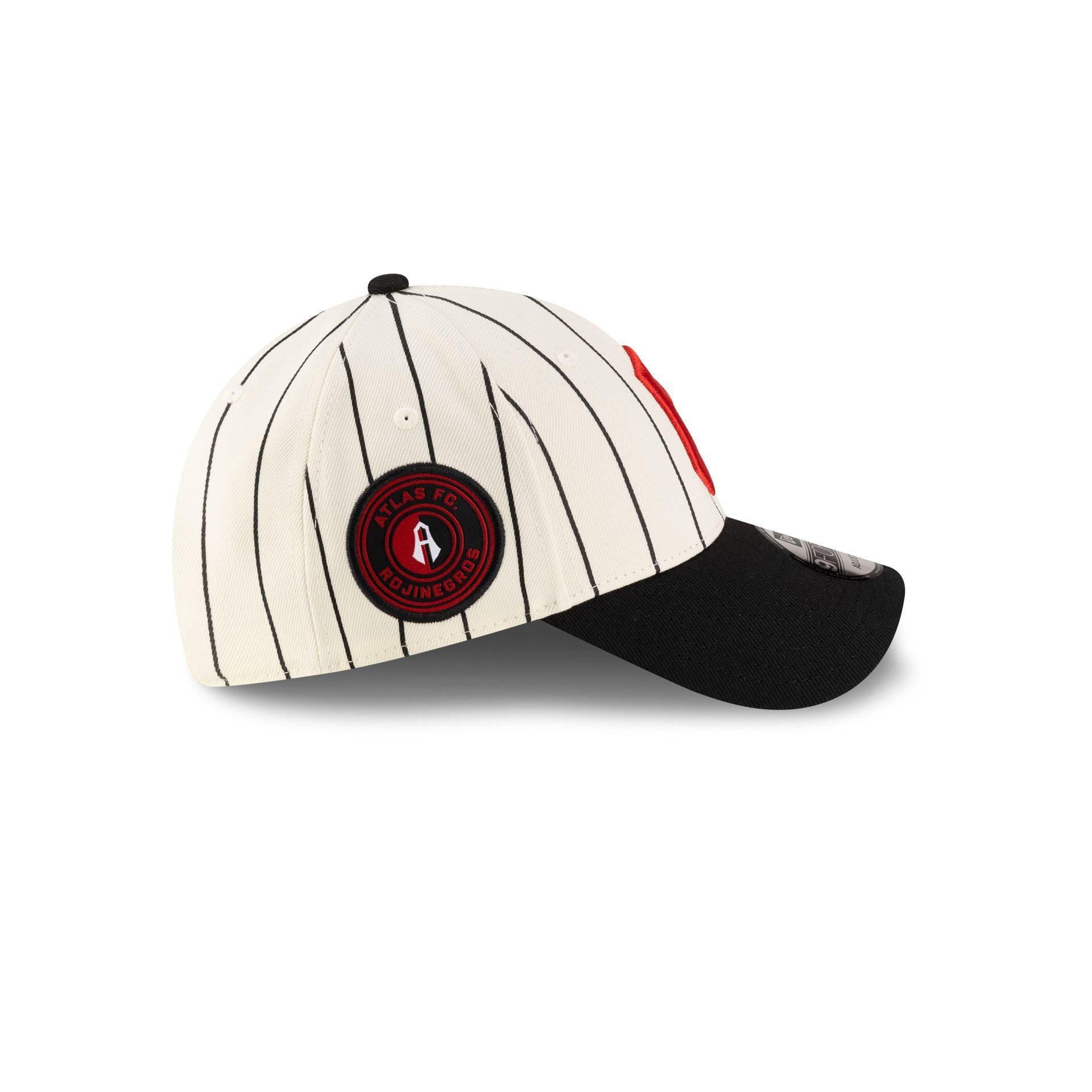 Atlas FC Retro Pinstripe 9FORTY Snapback Hat Male Product Image