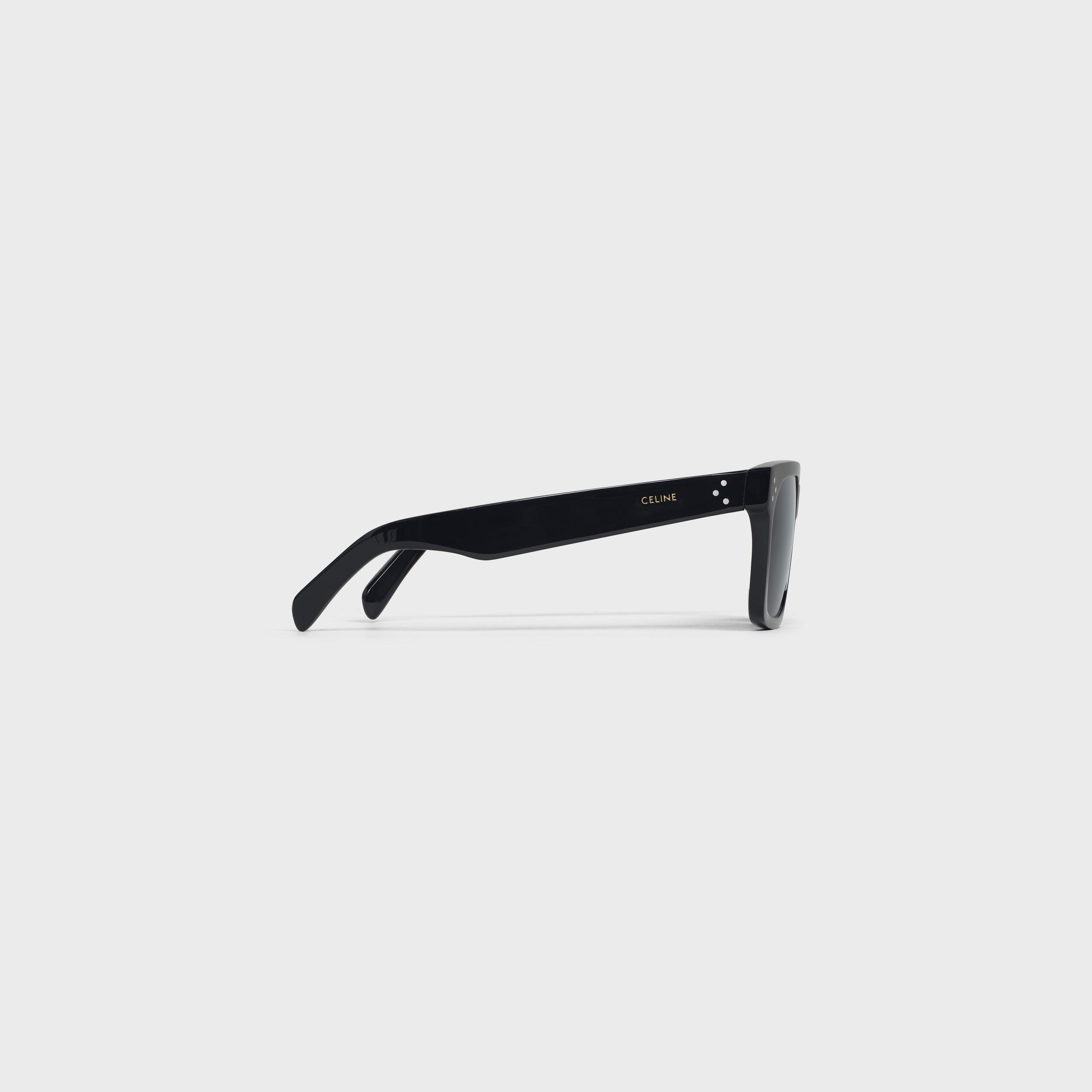 Black Frame 45 Sunglasses in Acetate Product Image