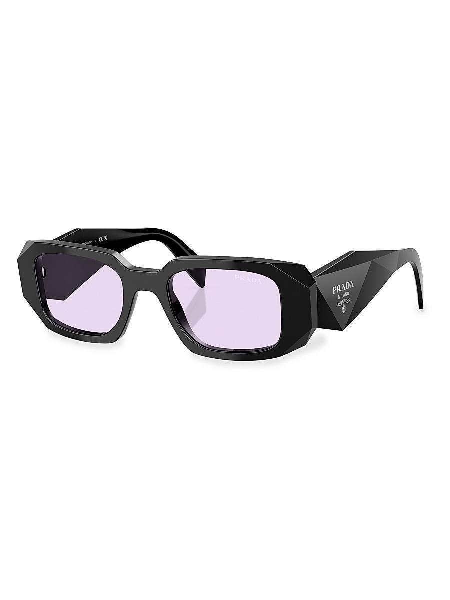 Prada Unisex PR17WS 49mm Rectangle Sunglasses Product Image
