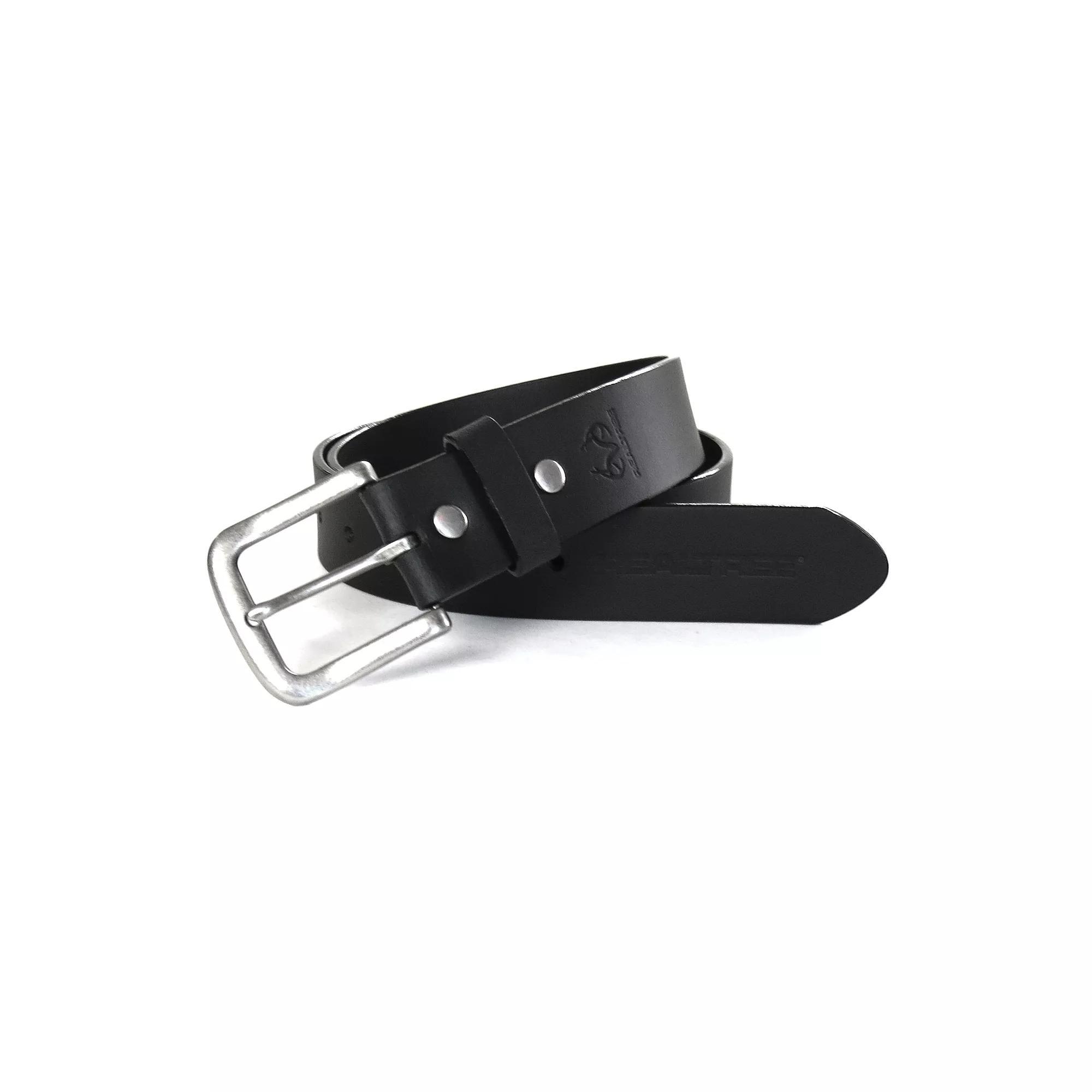 Men's Realtree Country Smooth Black Leather Belt, Size: 44 Product Image