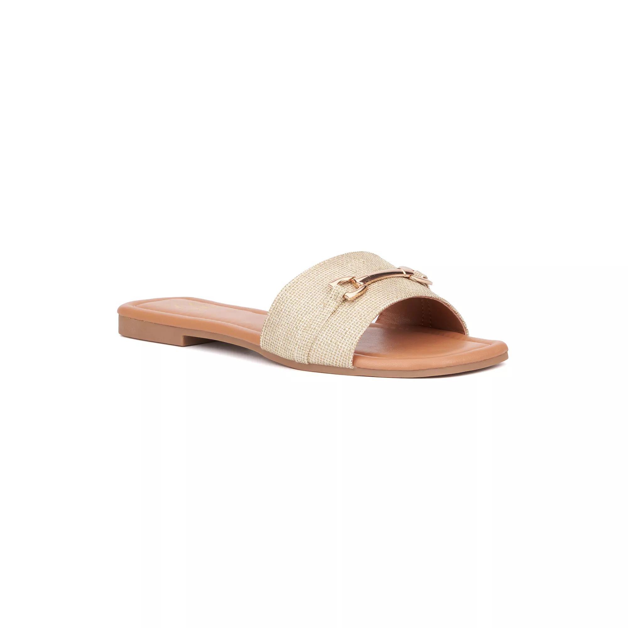 New York & Company Naia Womens Slide Sandals Product Image