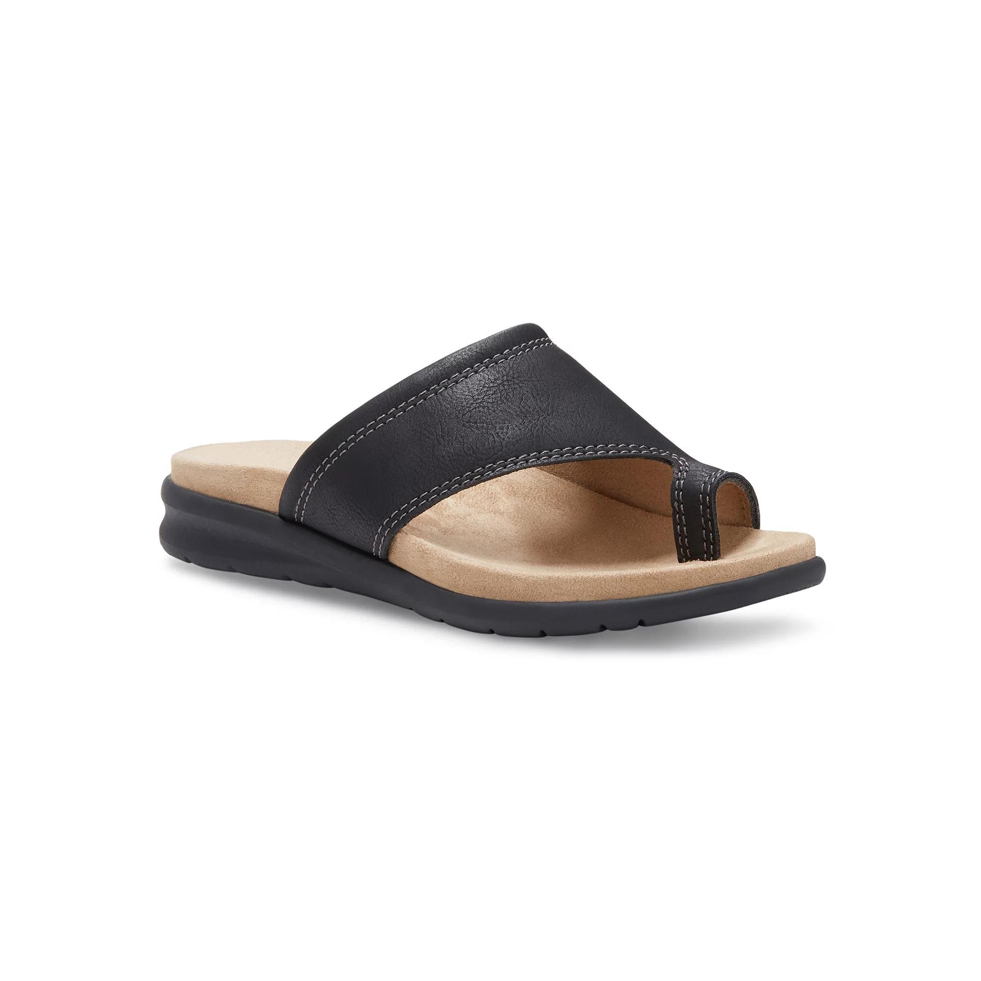 Eastland Dallas Women's Thong Sandals, Size: 7, Black Product Image