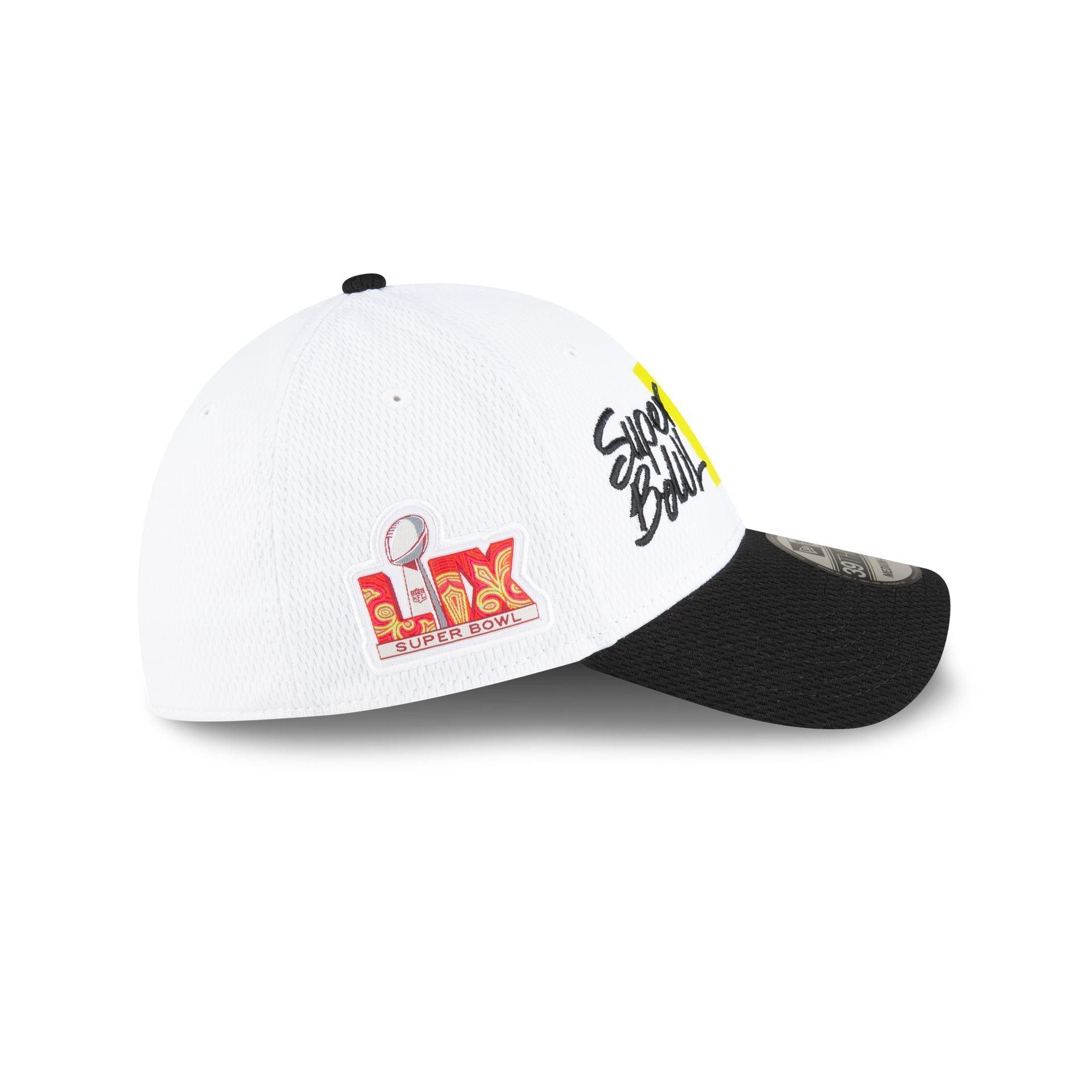 Philadelphia Eagles Super Bowl LIX Participation 39THIRTY Stretch Fit Hat Male Product Image