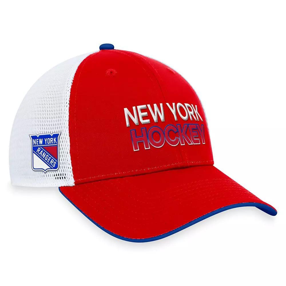 Men's Fanatics Branded  Royal New York Islanders Authentic Pro Rink Trucker Adjustable Hat, Isl Blue Product Image