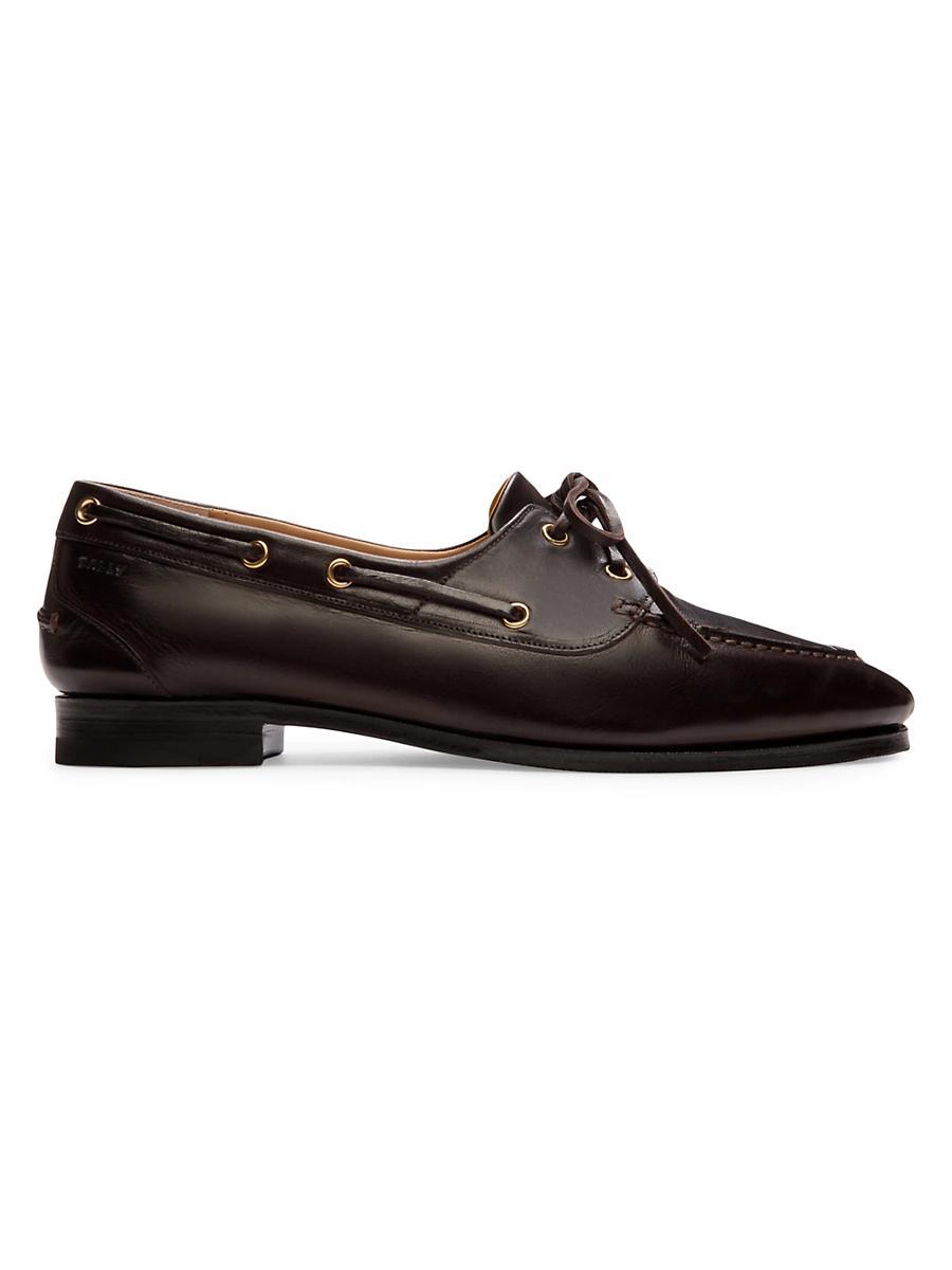 Womens Pathy Leather Loafers Product Image