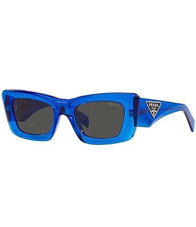 Prada PR 13ZS 50mm Matte Marble Cat Eye Statement Sunglasses Product Image