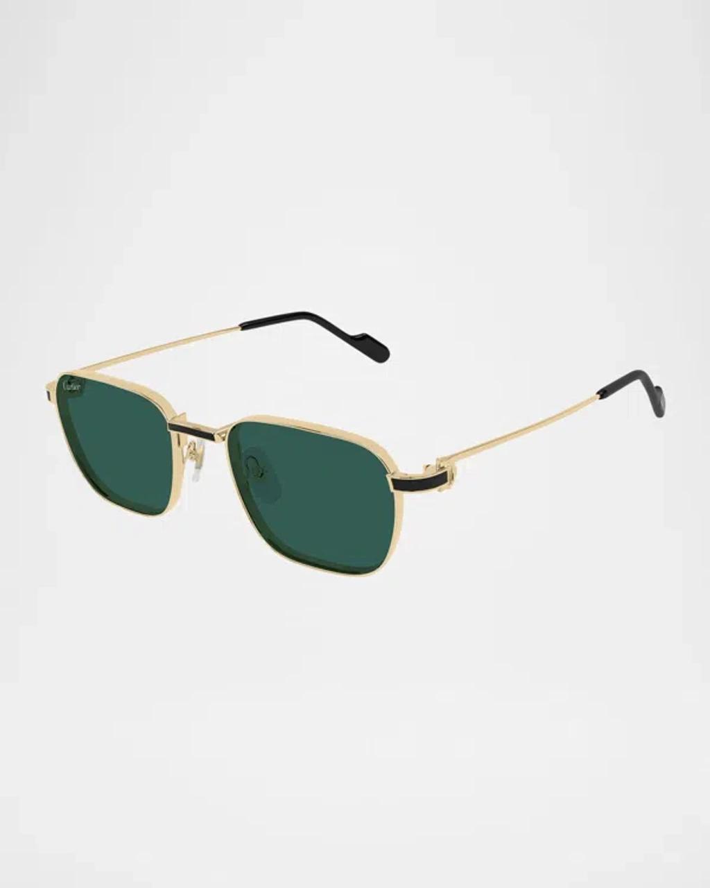 Mens Premire De Cartier CT0499S 54MM Rectangular Sunglasses Product Image