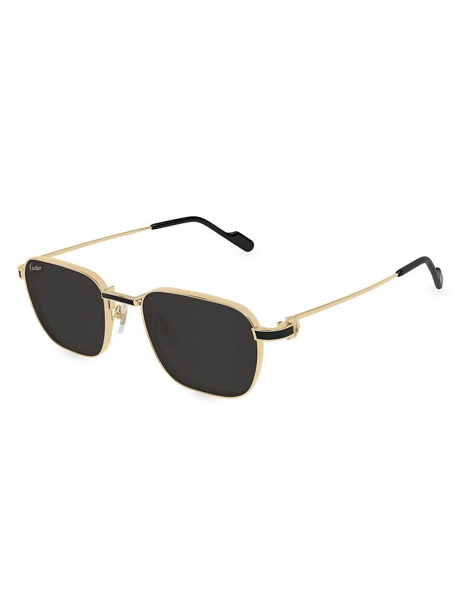 BOTTEGA VENETA Sunglasses In Gold Product Image