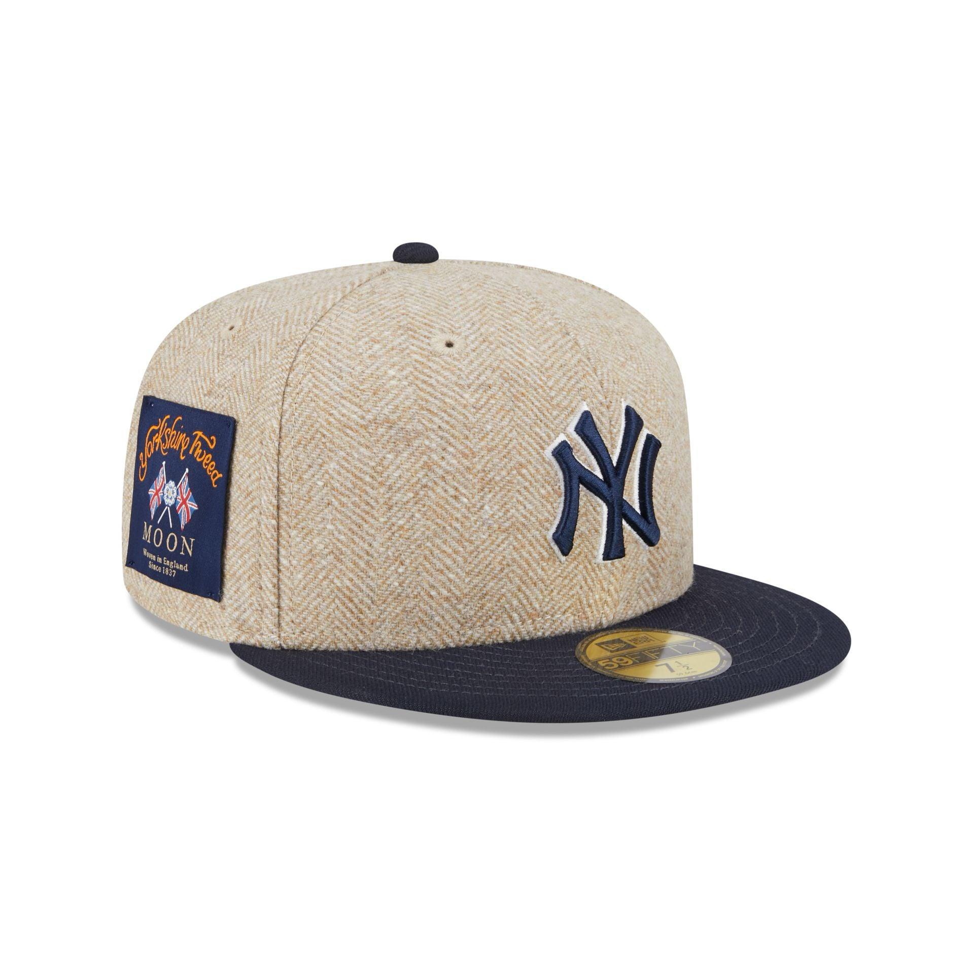 New York Yankees Herringbone Moon 59FIFTY Fitted Hat Male Product Image