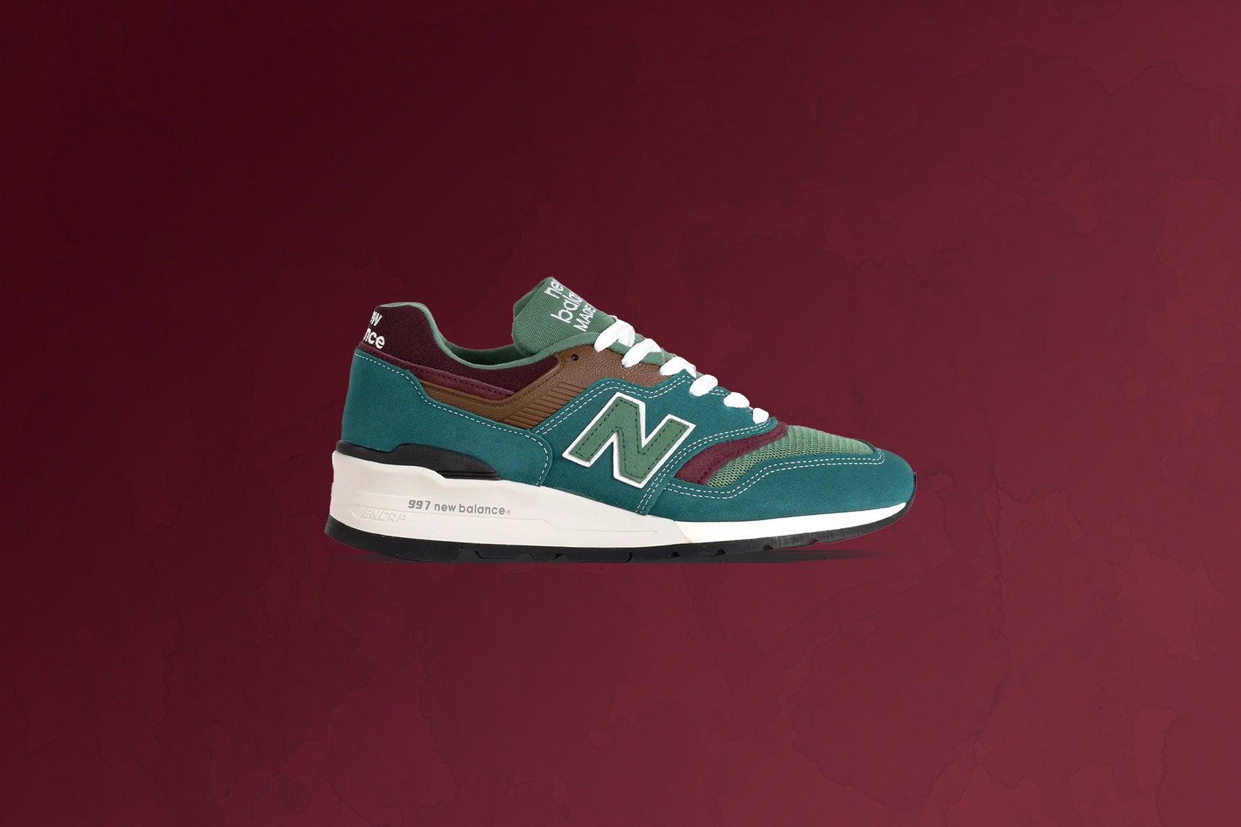 New Balance Made in USA 997 - Vintage Teal/Jade Male Product Image