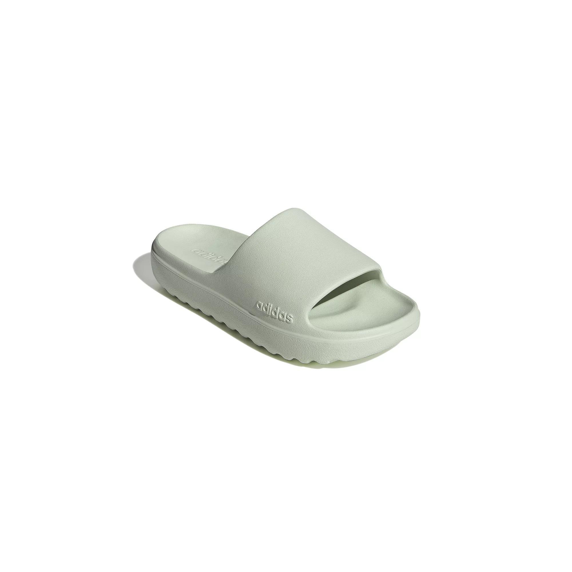 adidas adilette Lumia Women's Sport Swimming Slide Sandals, Size: 7, Green Product Image