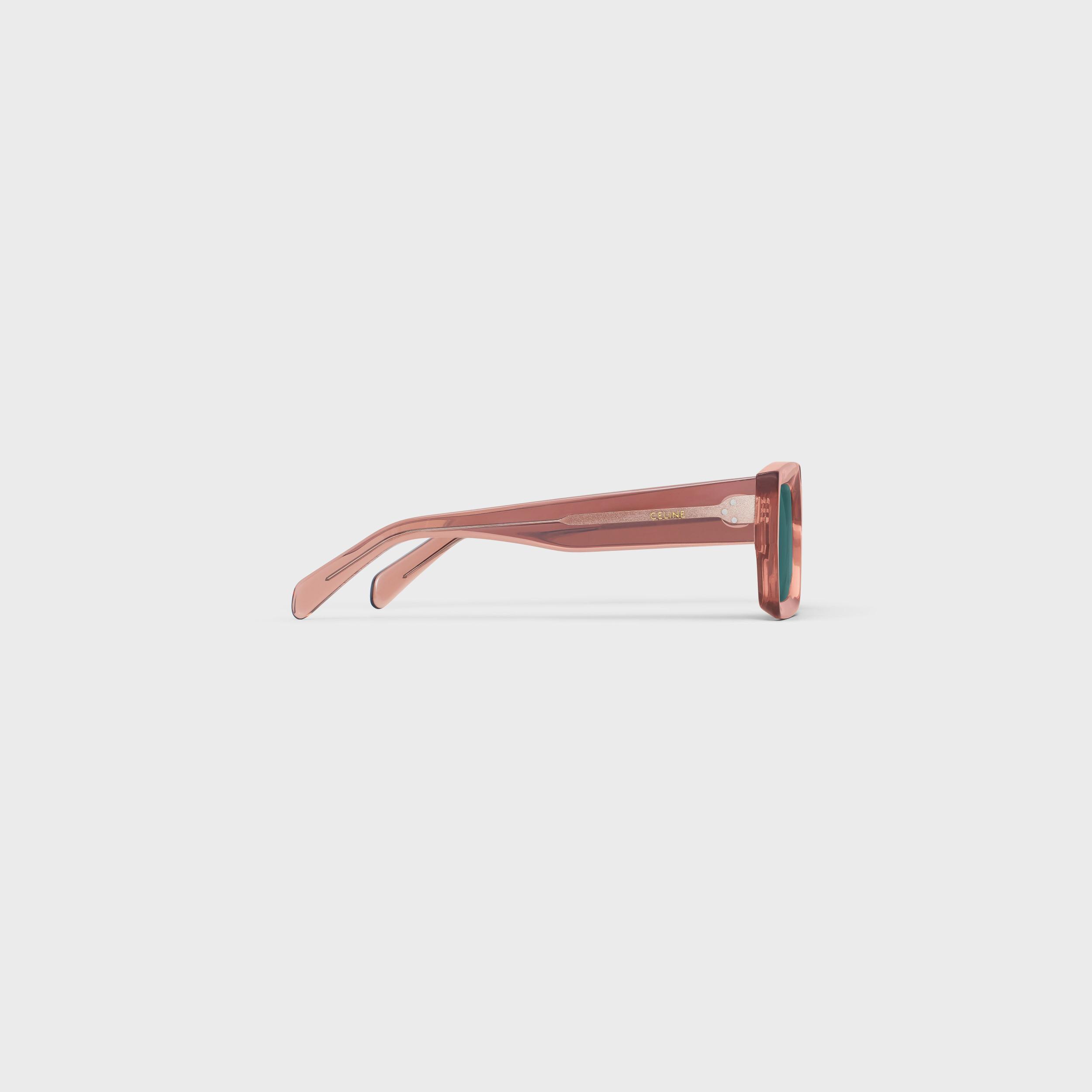 Black Frame 53 Sunglasses in Acetate Product Image