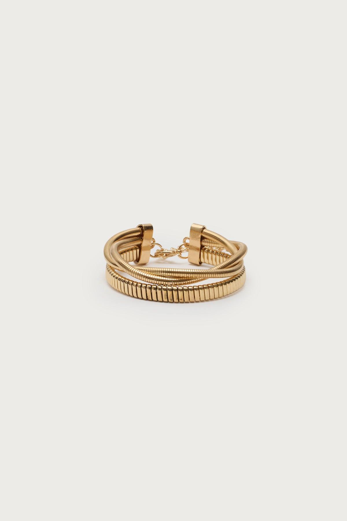 Braided Mixed Cable Bracelet Product Image