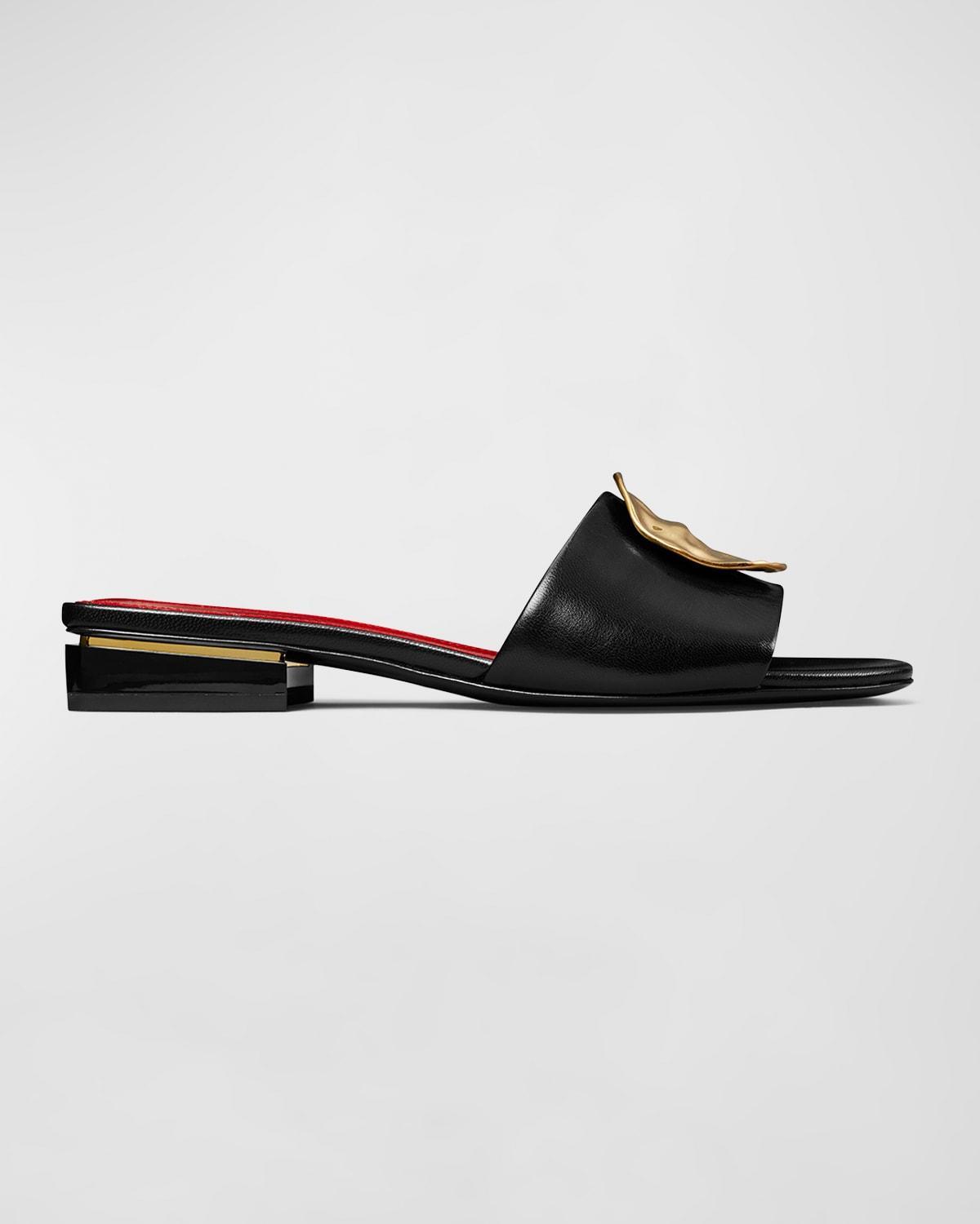 Tory Burch 25 mm Patos Mule Sandal (Perfect /Tory Red/Tory Red) Women's Shoes Product Image