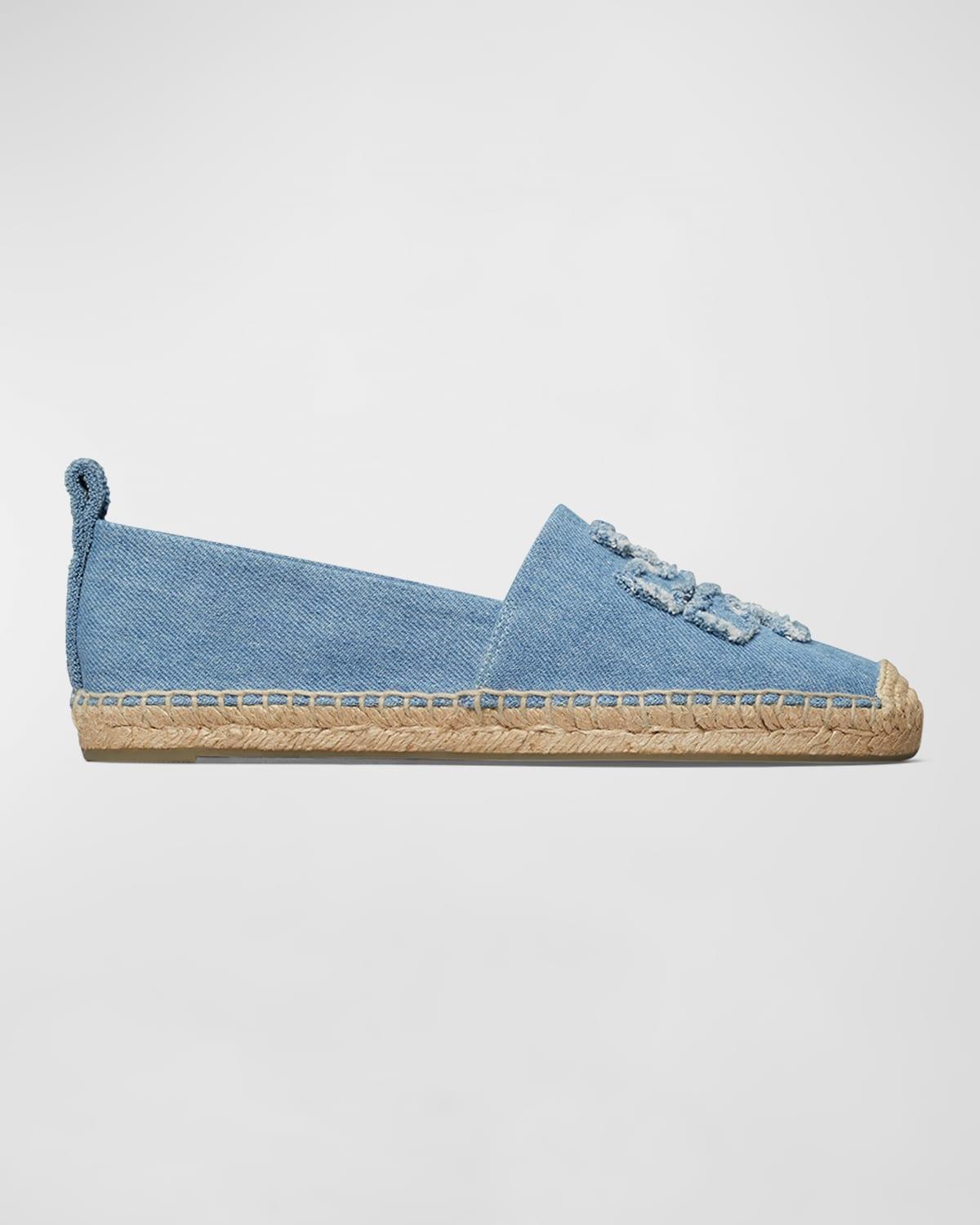 Tory Burch Womens Double T Espadrille Flats Product Image
