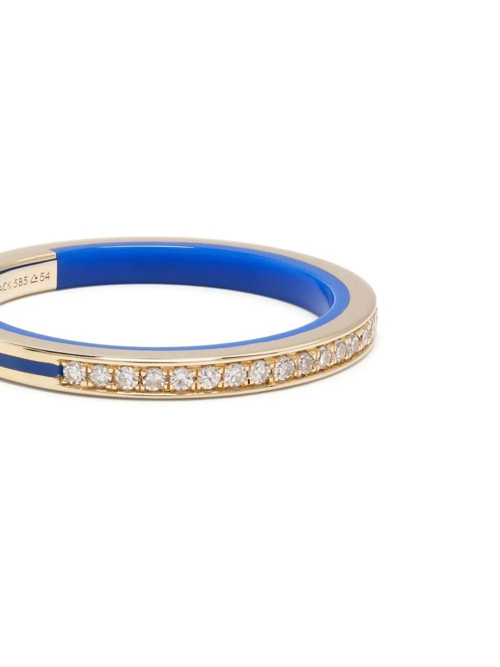 14kt yellow gold diamond ring Product Image
