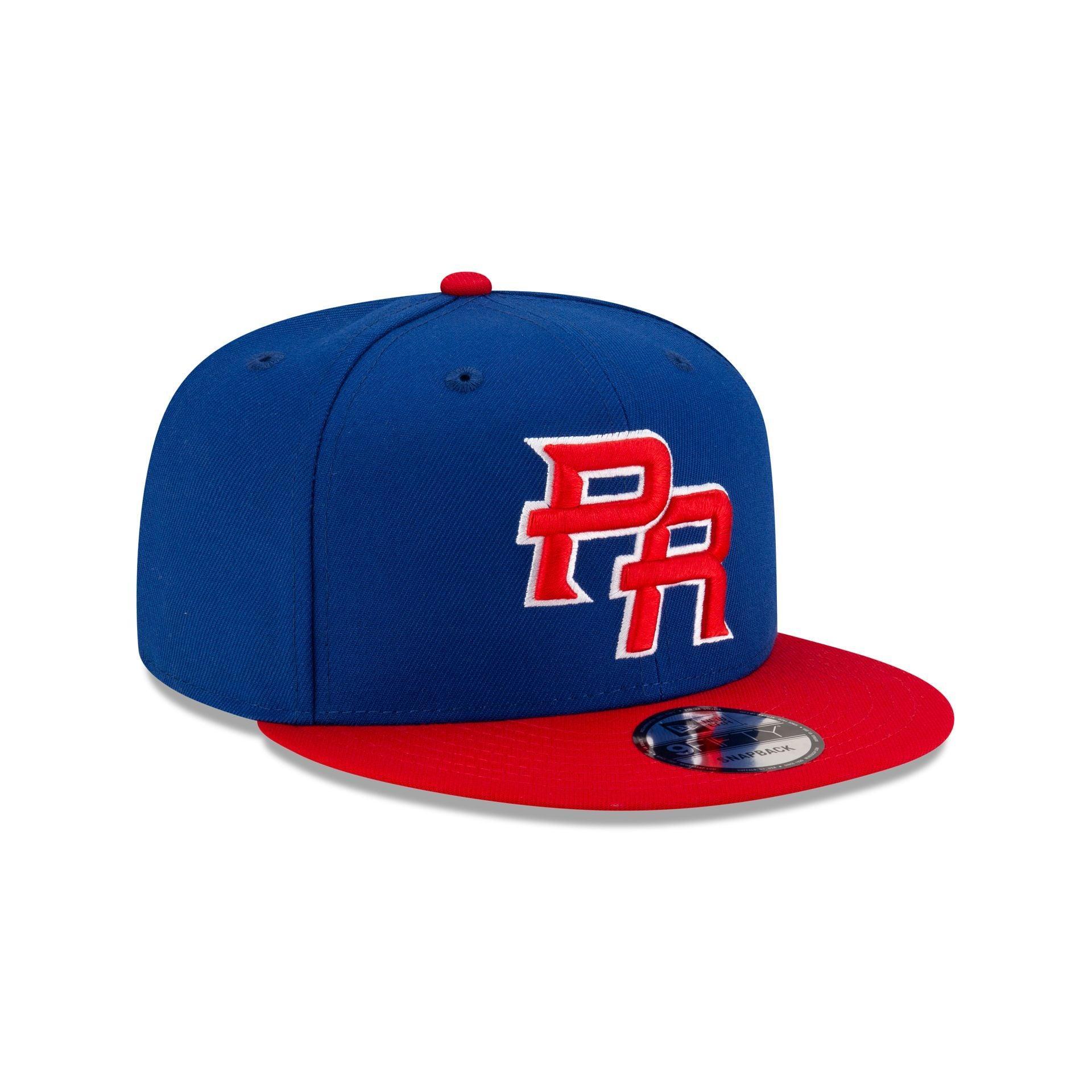 Puerto Rico Royal Blue 9FIFTY Snapback Hat Male Product Image