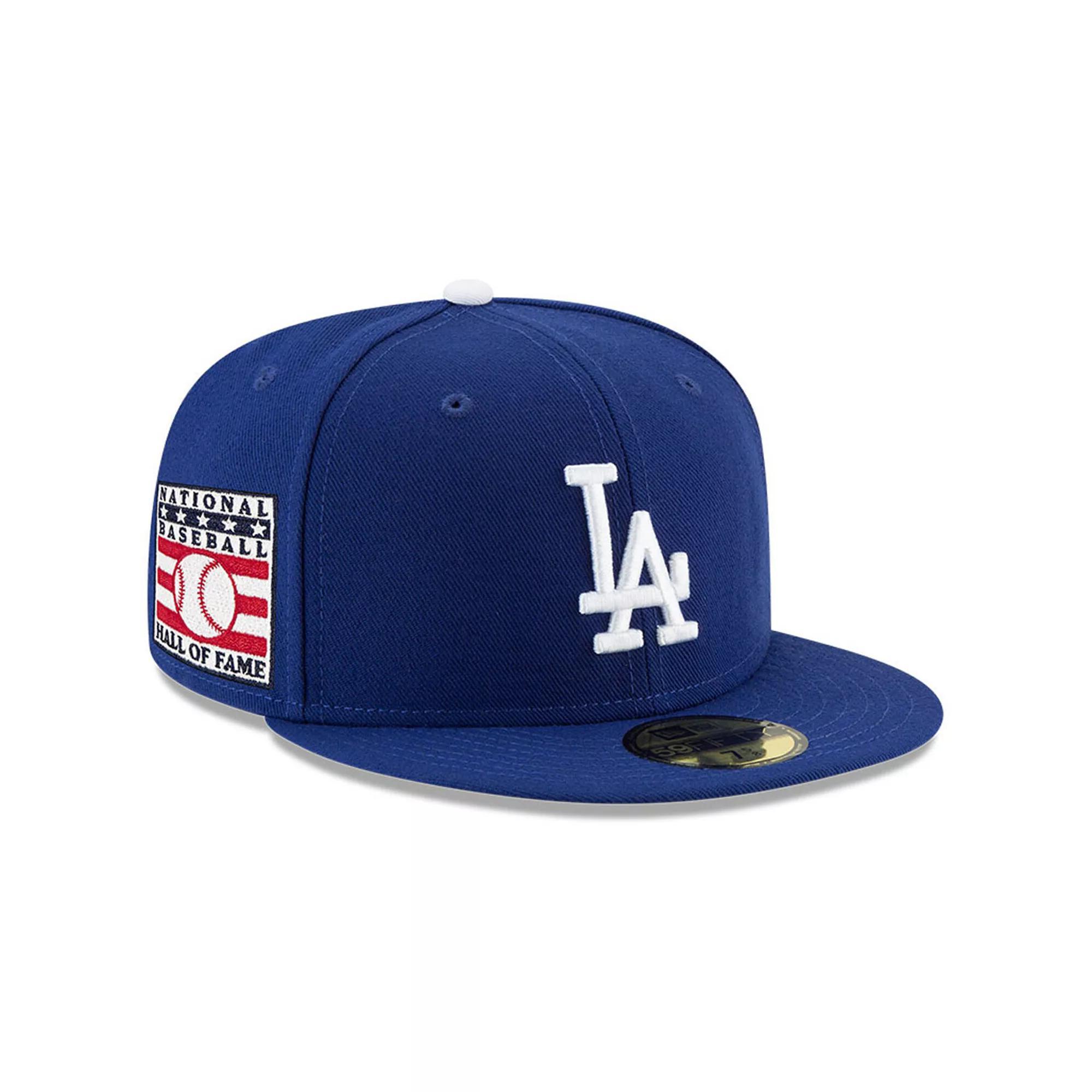 Men's New Era Royal Los Angeles Dodgers National Baseball Hall of Fame 59FIFTY Fitted Hat, Size: 7 3/4, Blue Product Image