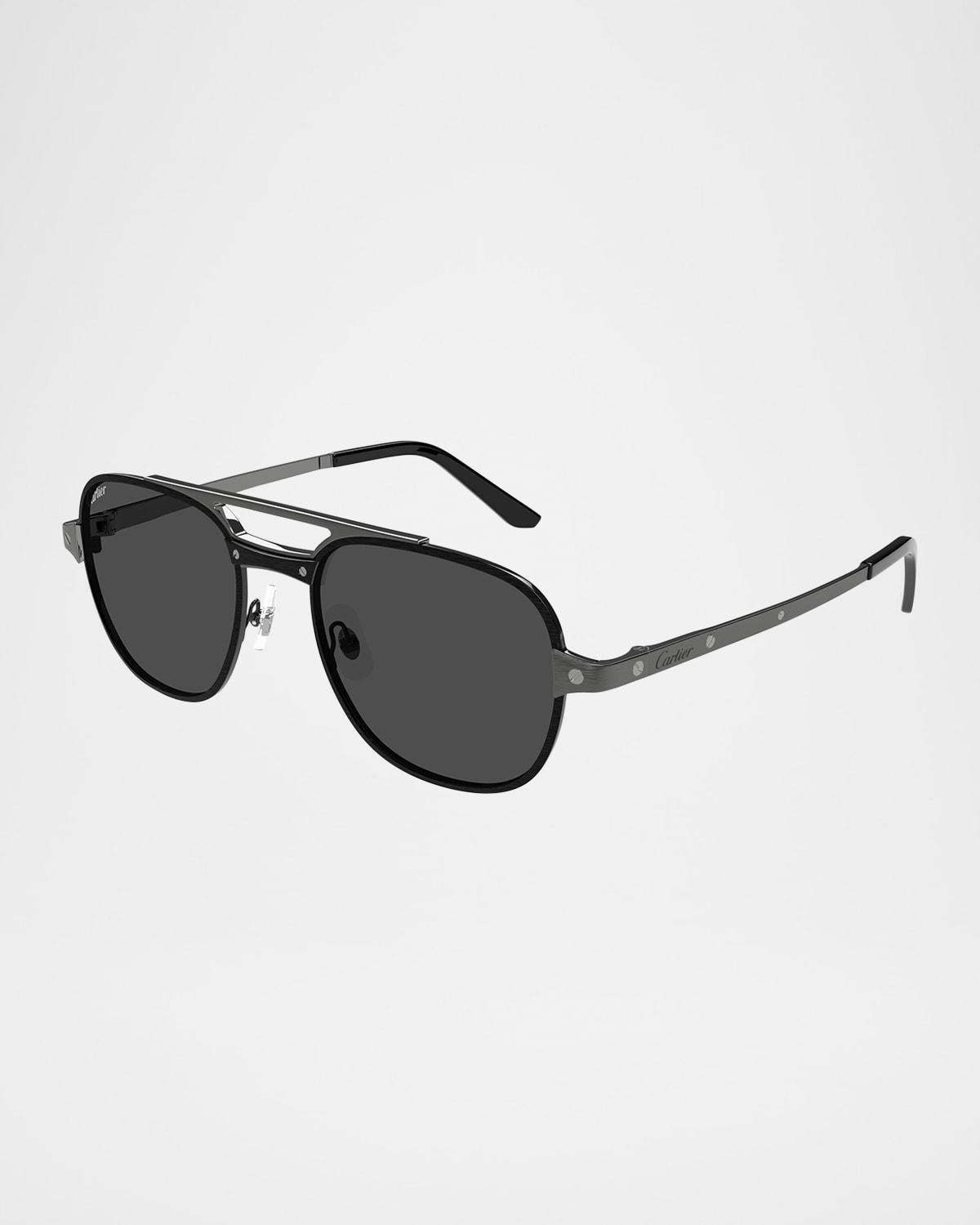 Mens Santos Classic 59MM Round Sunglasses Product Image