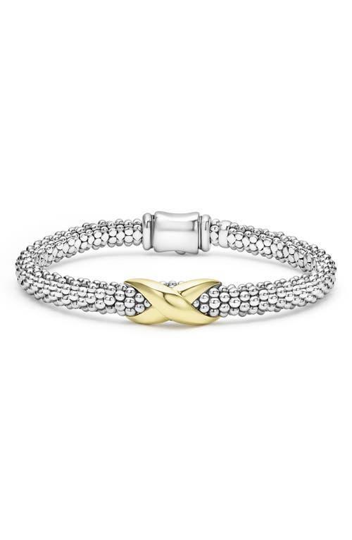 LAGOS Embrace Bracelet In Silver/gold Product Image