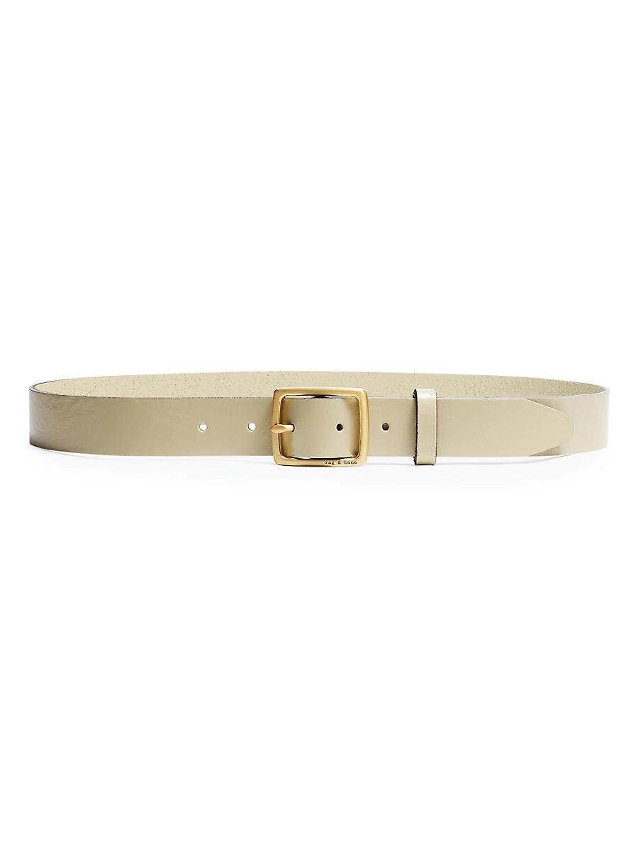 rag & bone Womens Leather Boyfriend Belt Product Image