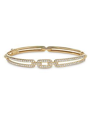 Womens Stax Linked Bracelet in 18K Yellow Gold Product Image