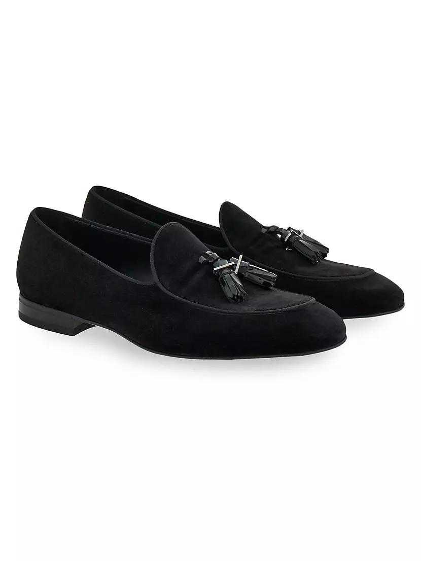 Mens Donovan Velvet Loafers Product Image