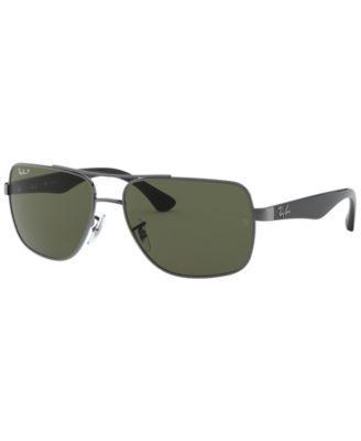 Ray-Ban Unisex 58mm Gradient Aviator Sunglasses in Black at Nordstrom Product Image