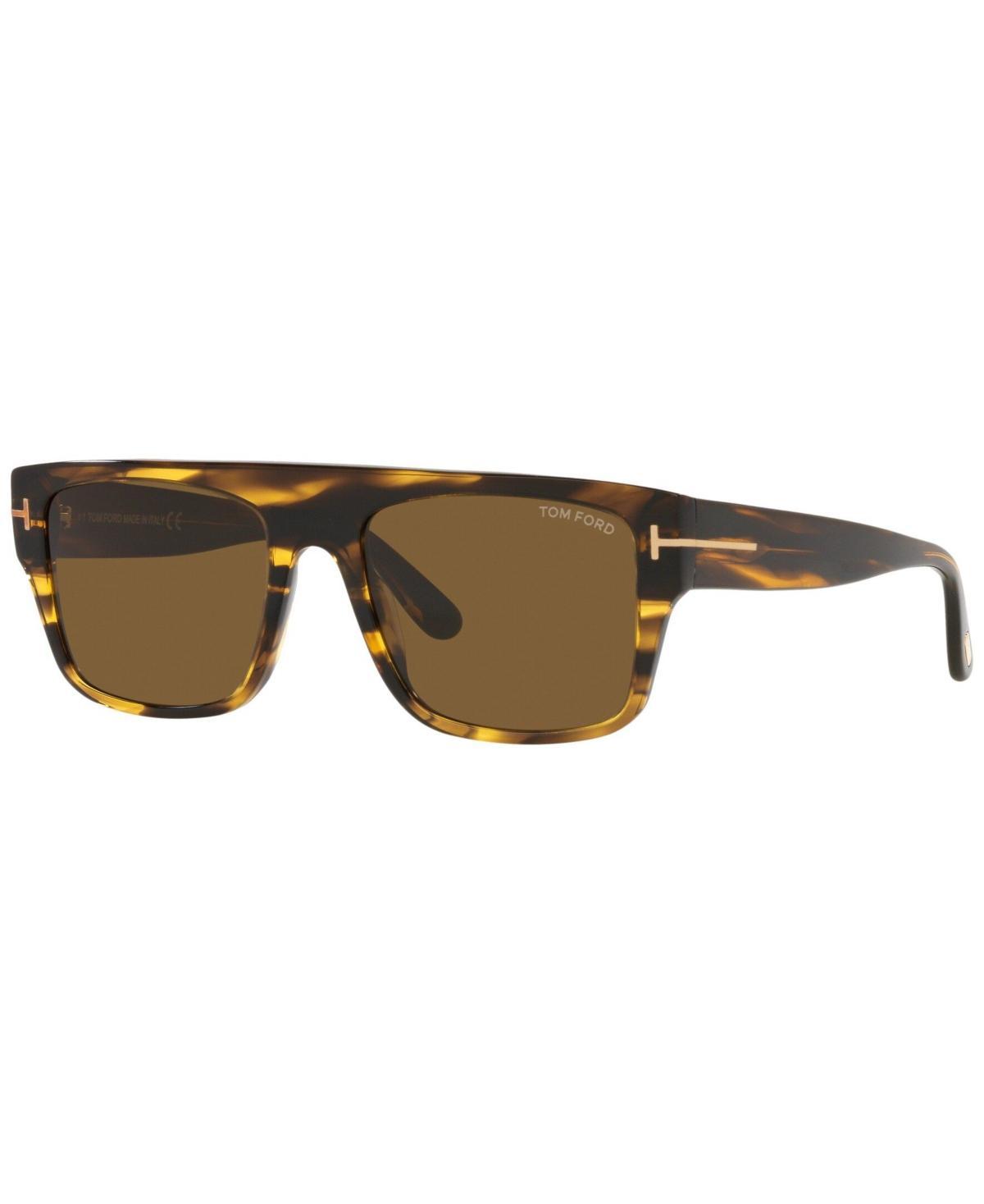 Tom Ford Mens Dunning Rectangular Sunglasses, 55mm Product Image