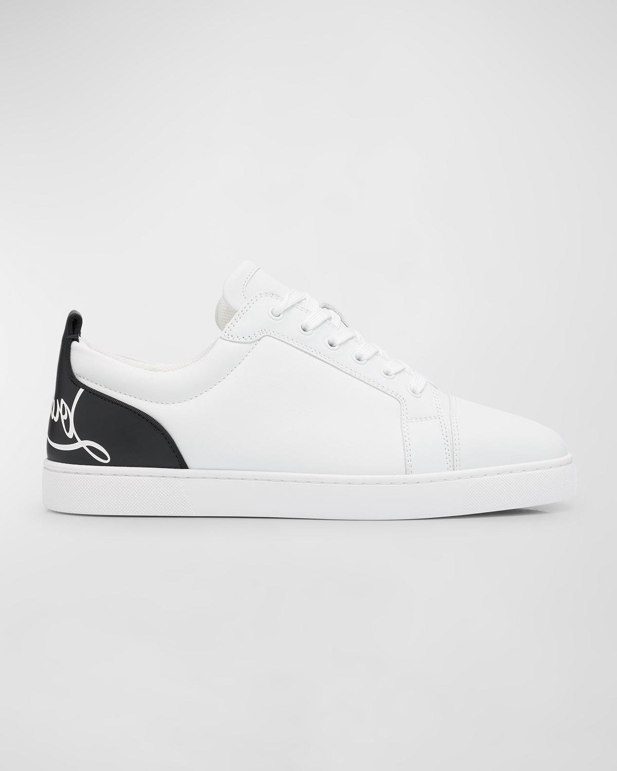 Mens Fun Louis Junior Low-Top Leather Sneakers Product Image
