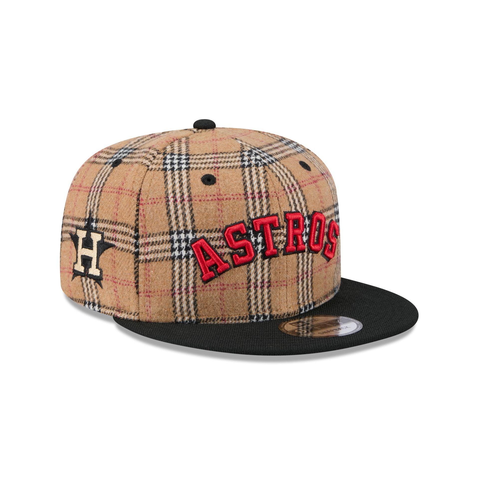 Detroit Tigers Tan Tartan 9FIFTY Snapback Hat Male Product Image
