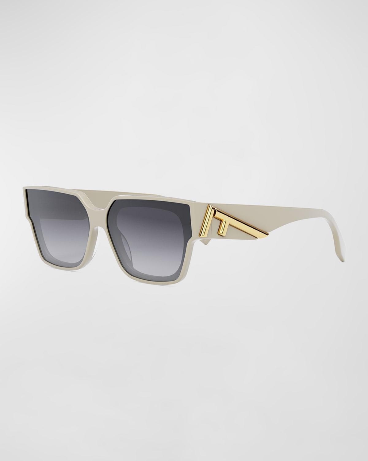 FENDI Womens FENDI First 63mm Rectangle Sunglasses Product Image