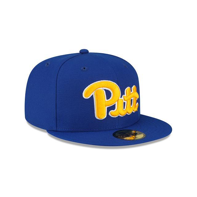 Atlanta Braves Black and White Basic 59FIFTY Fitted Hat Male Product Image