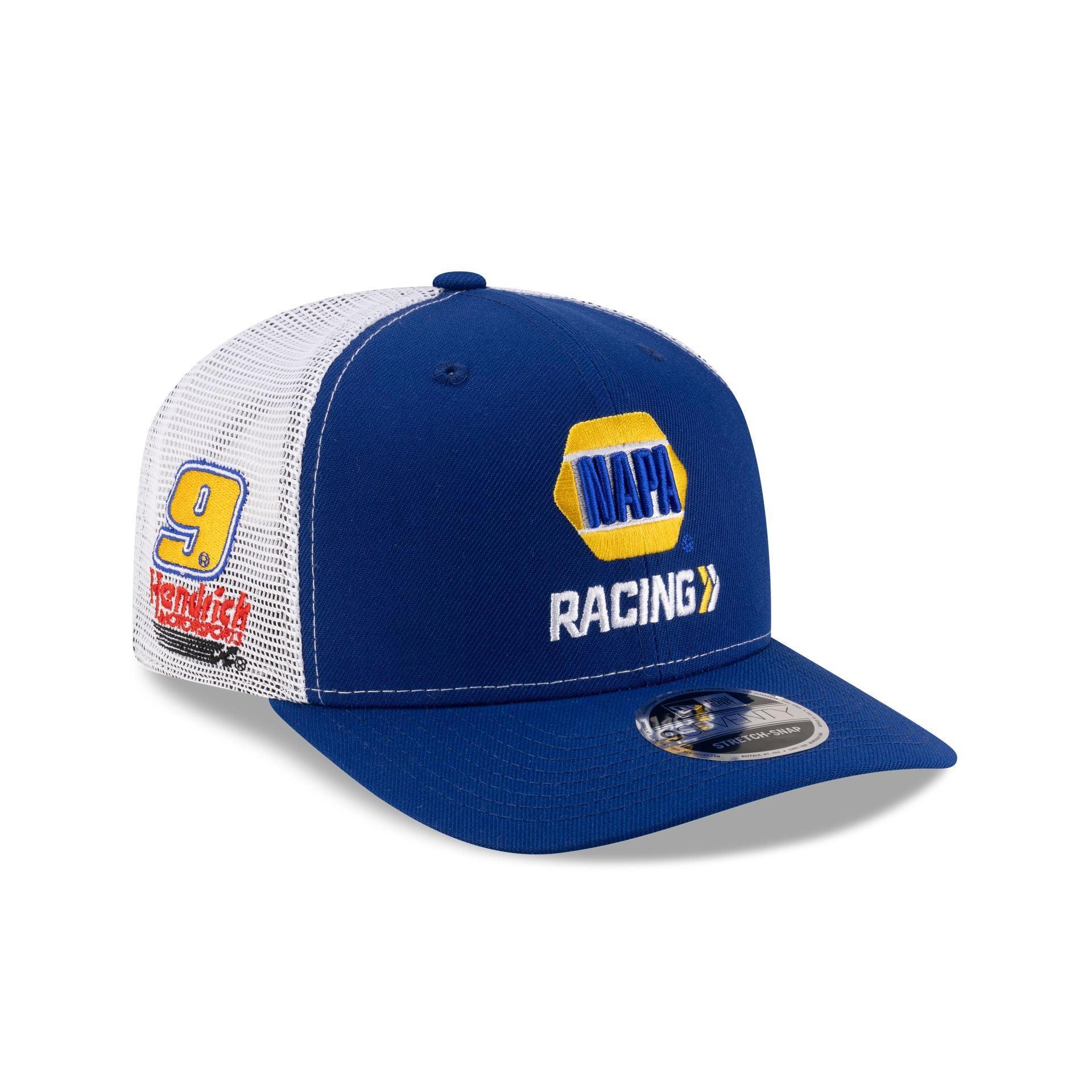 Hendrick Motorsports Chase Elliott NAPA Racing Partner 9SEVENTY Stretch-Snap Trucker Hat Male Product Image