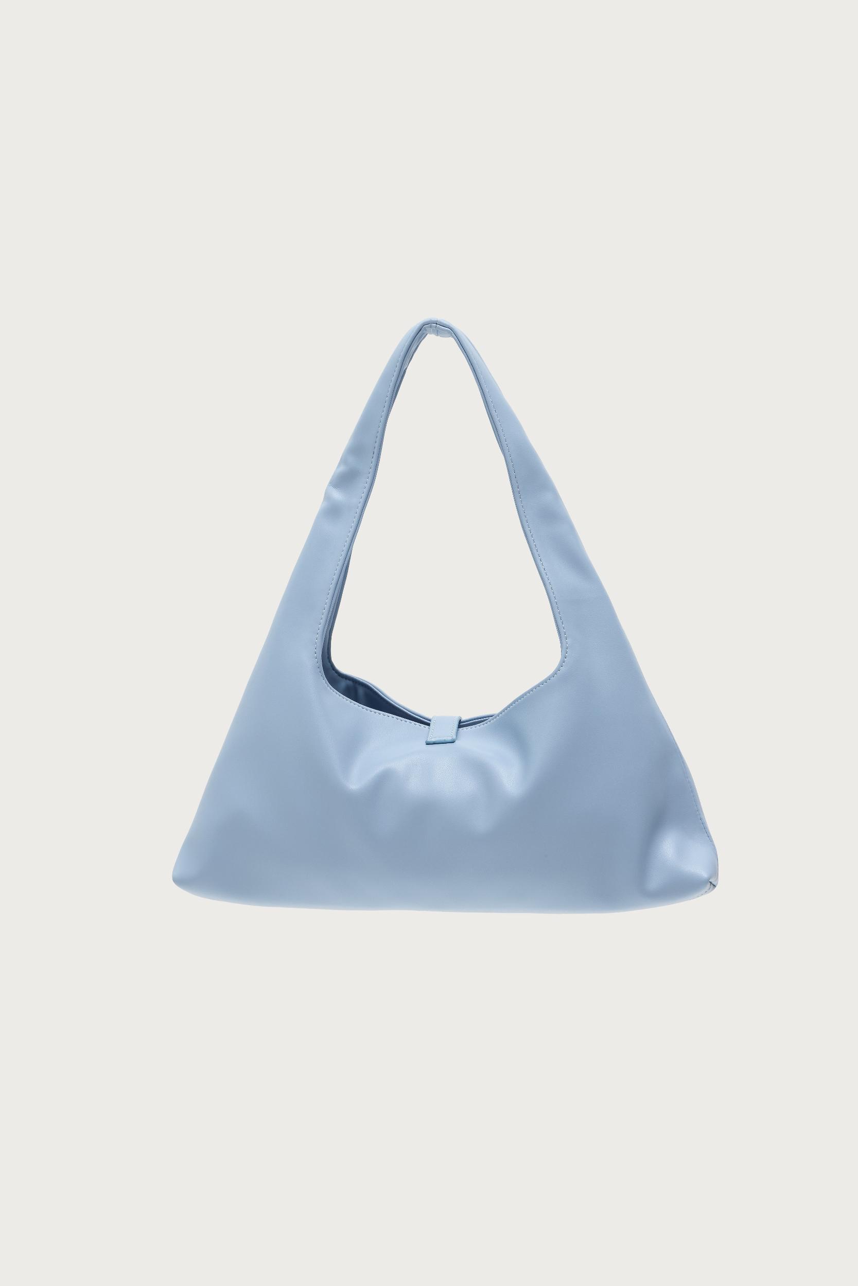 Edgy Studded Faux Leather Shoulder Bag Product Image