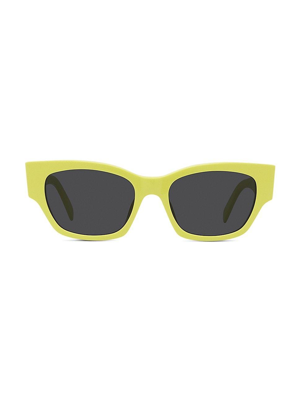 Rectangle Acetate Sunglasses Product Image