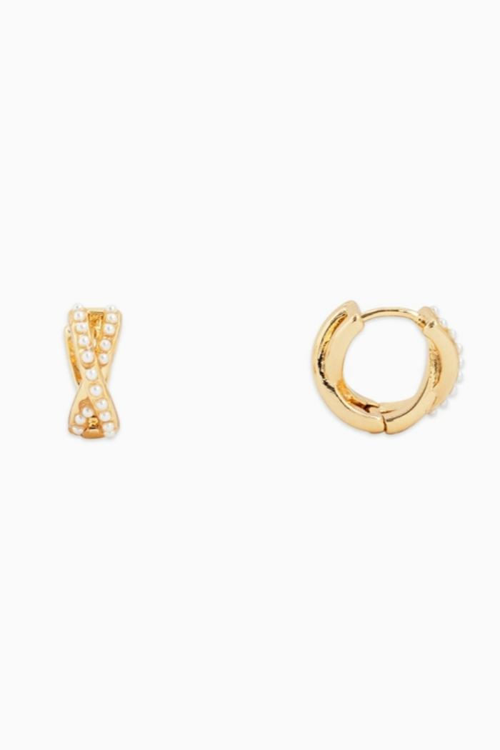 Huggie Hoop Variety Earring Set Product Image
