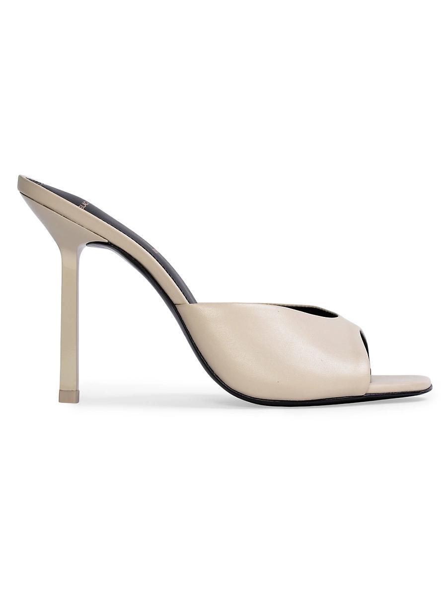 Womens Nori 100MM Snake High Heel Mules Product Image