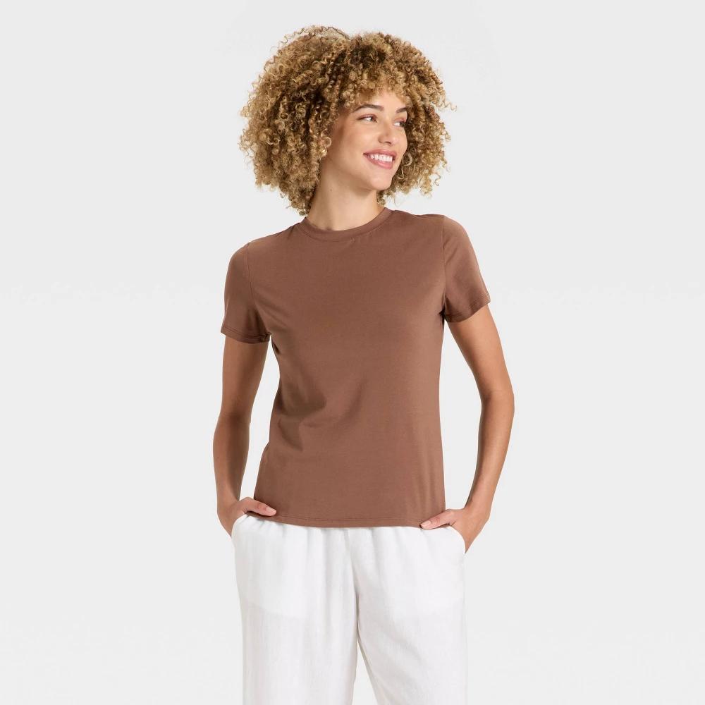 Women's Short Sleeve T-Shirt - A New Day™ Product Image