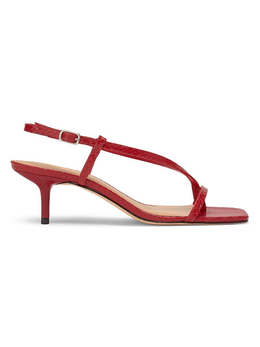Womens Barely There 50MM Leather Sandals Product Image