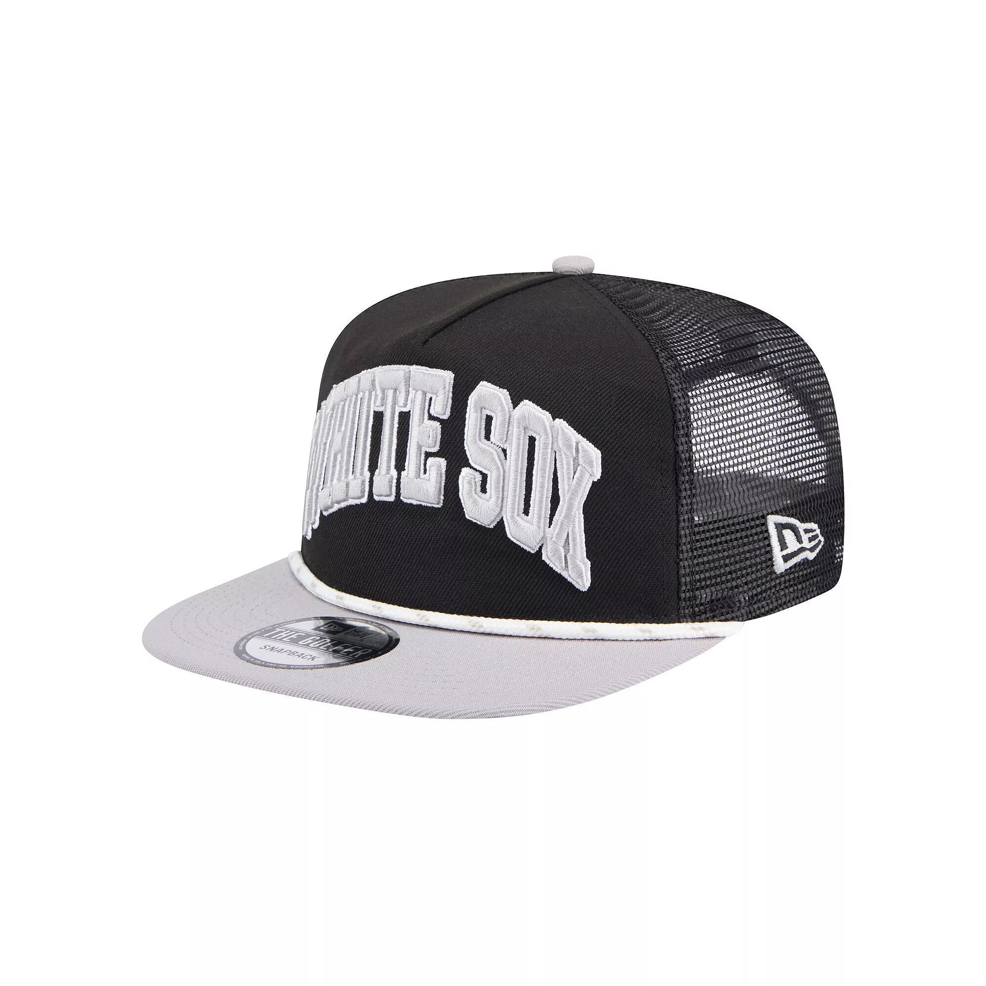 New Era Mens Chicago White Sox New Era White Sox Golfer Throwback Snapback - Mens Product Image