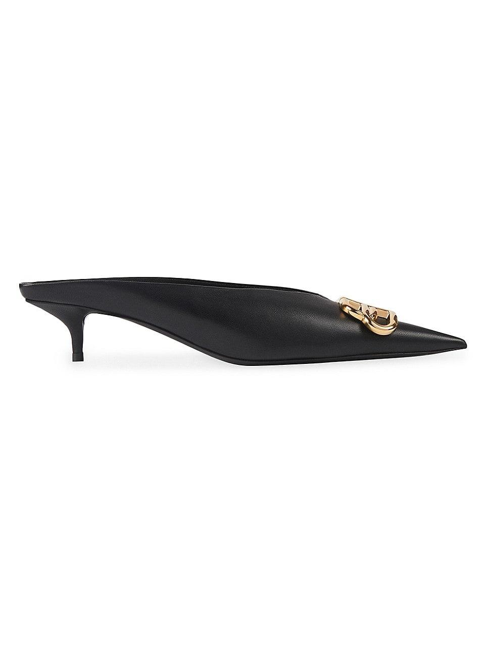 Womens Square Knife BB 40mm Mules Product Image