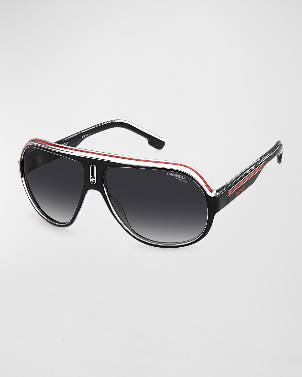 Mens Speedway/N C-Logo Aviator Sunglasses Product Image