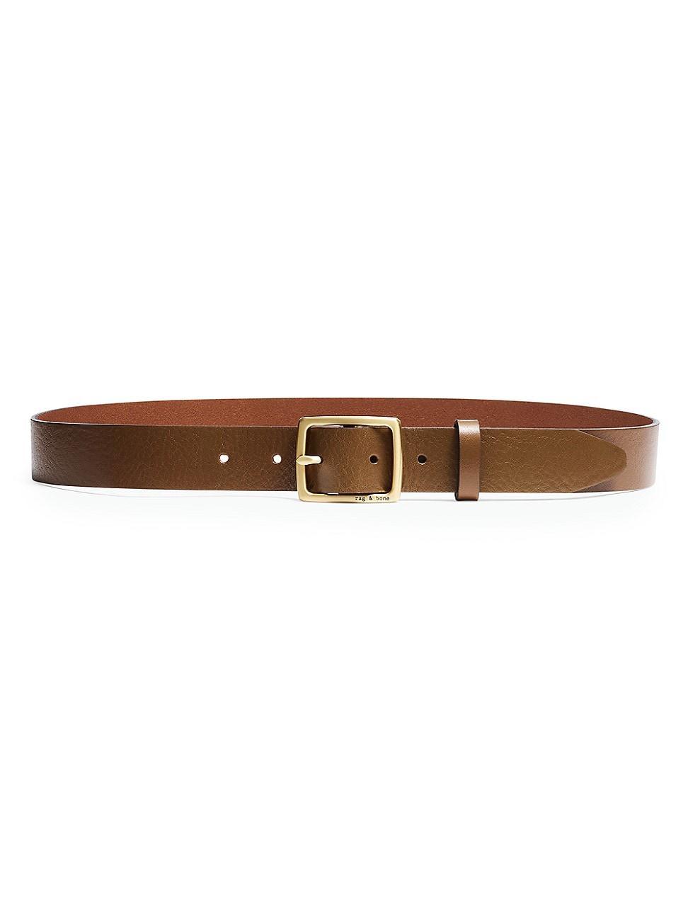 rag & bone Womens Leather Boyfriend Belt Product Image