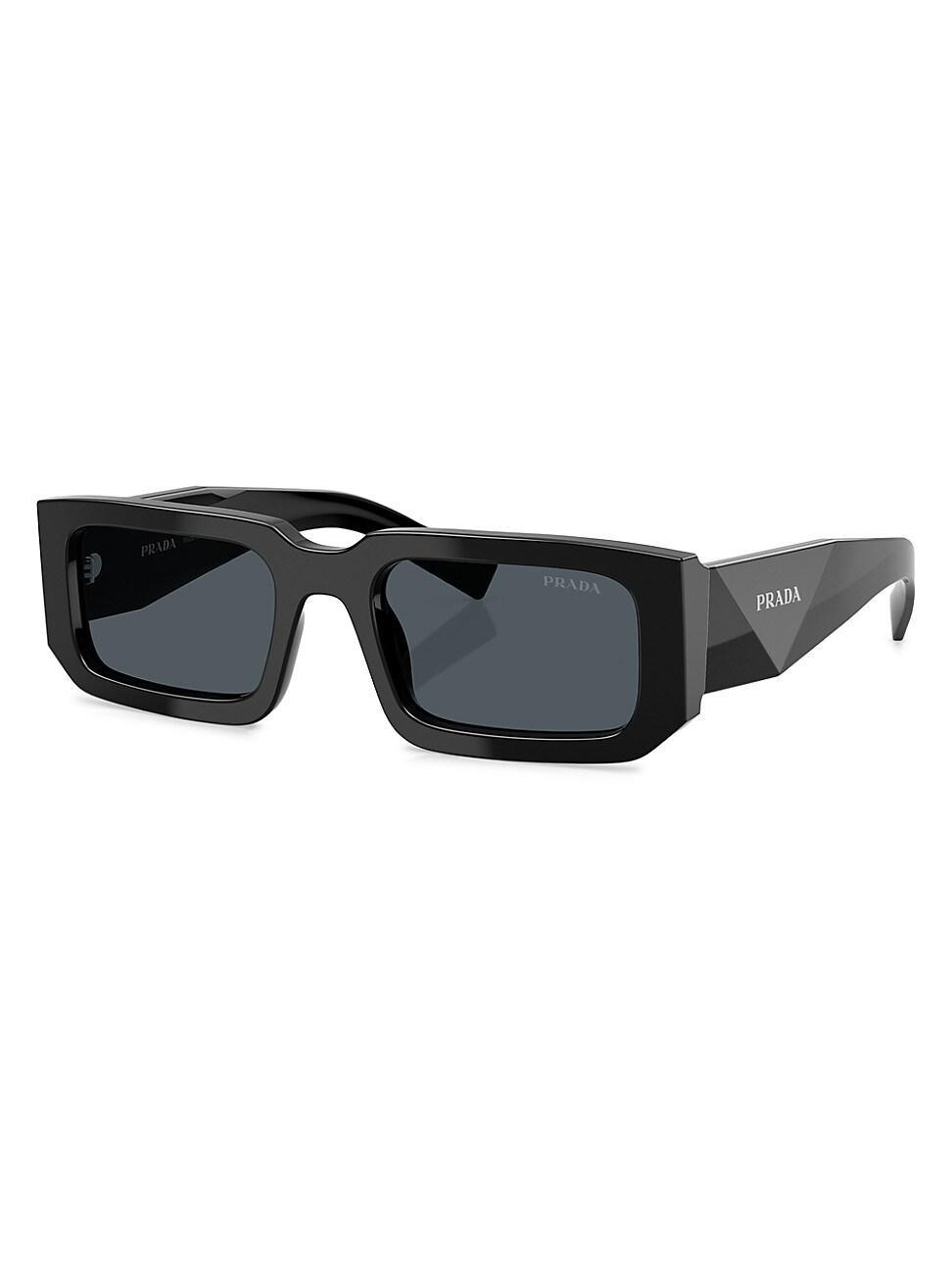 Mens 55MM Square Sunglasses Product Image