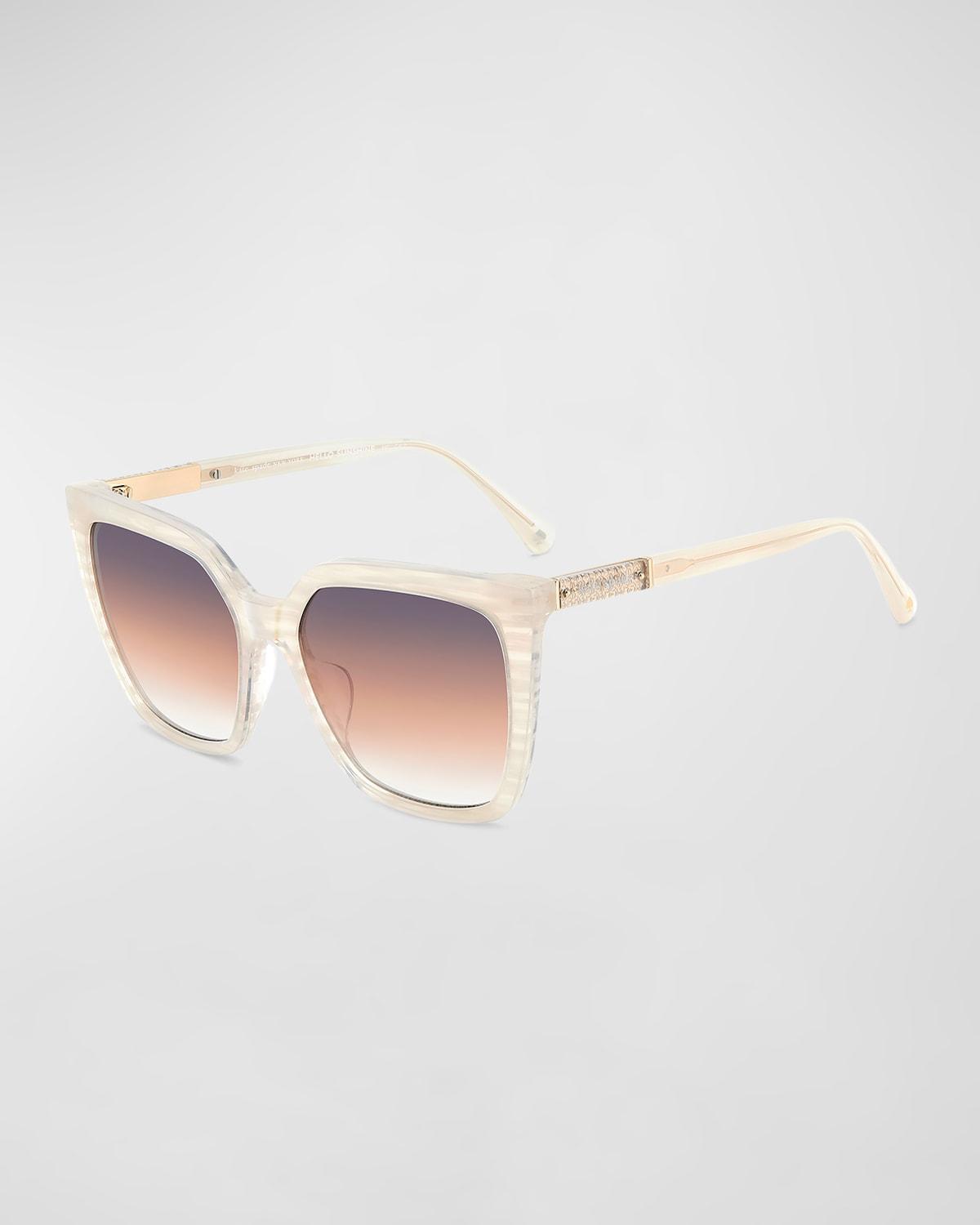 marlowe acetate square sunglasses Product Image