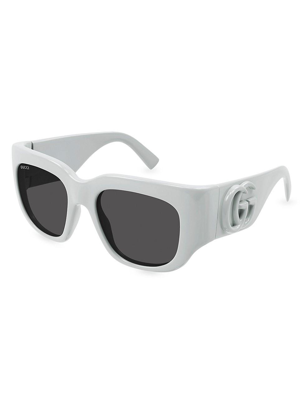Gucci Womens Marmont Monocolor 53mm Square Sunglasses Product Image
