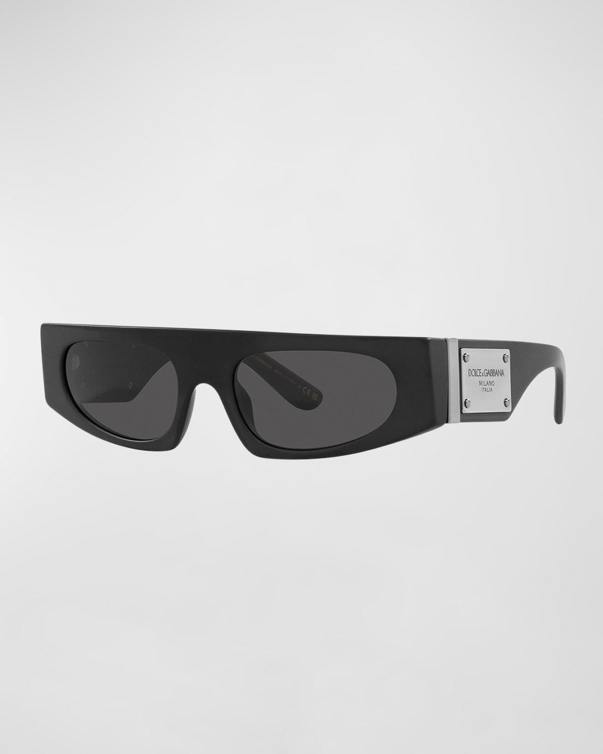 Womens 52MM Rectangular Sunglasses Product Image