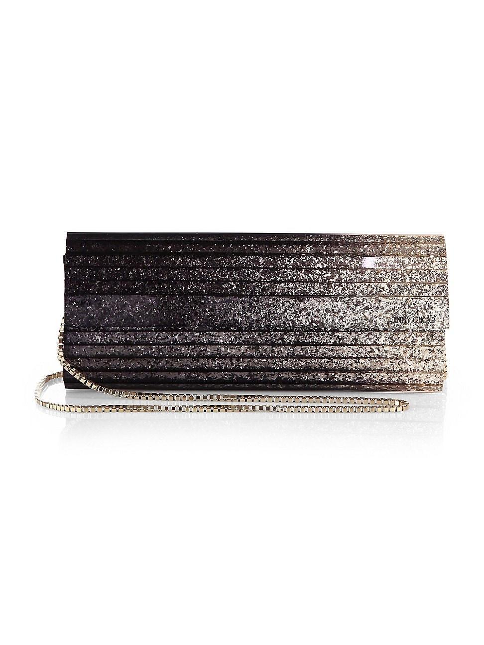 Womens Sweetie Degrad Glitter Acrylic Clutch Product Image